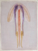Serie: Abstrakte Aquarelle, Nr. 15, 75 x 56 cm